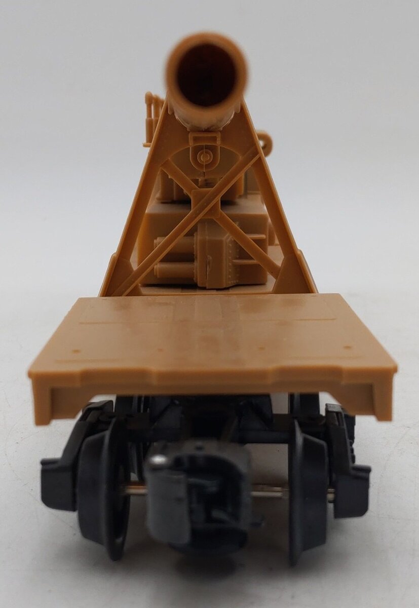 K-Line K662-8020 O Operation Iraqi Freedom US Army Cannon Mounted on Flat Car EX/Box