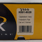 K-Line K691-8028 O Gauge Operation Iraqi Freedom Flatcar with 2 Tanks EX/Box