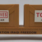 K-Line K691-8031 O Gauge Operation Iraqi Freedom Flatcar w/2 Top Secret Crates EX/Box