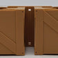 K-Line K691-8031 O Gauge Operation Iraqi Freedom Flatcar w/2 Top Secret Crates EX/Box