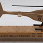 K-Line K691-8030 O Gauge Operation Iraqi Freedom Flatcar w/ Helicopter #5126 EX/Box