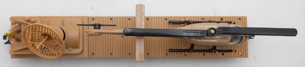 K-Line K691-8030 O Gauge Operation Iraqi Freedom Flatcar w/ Helicopter #5126 EX/Box
