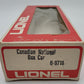 Lionel 6-9718 O Canadian National Box Car #9718 EX/Box