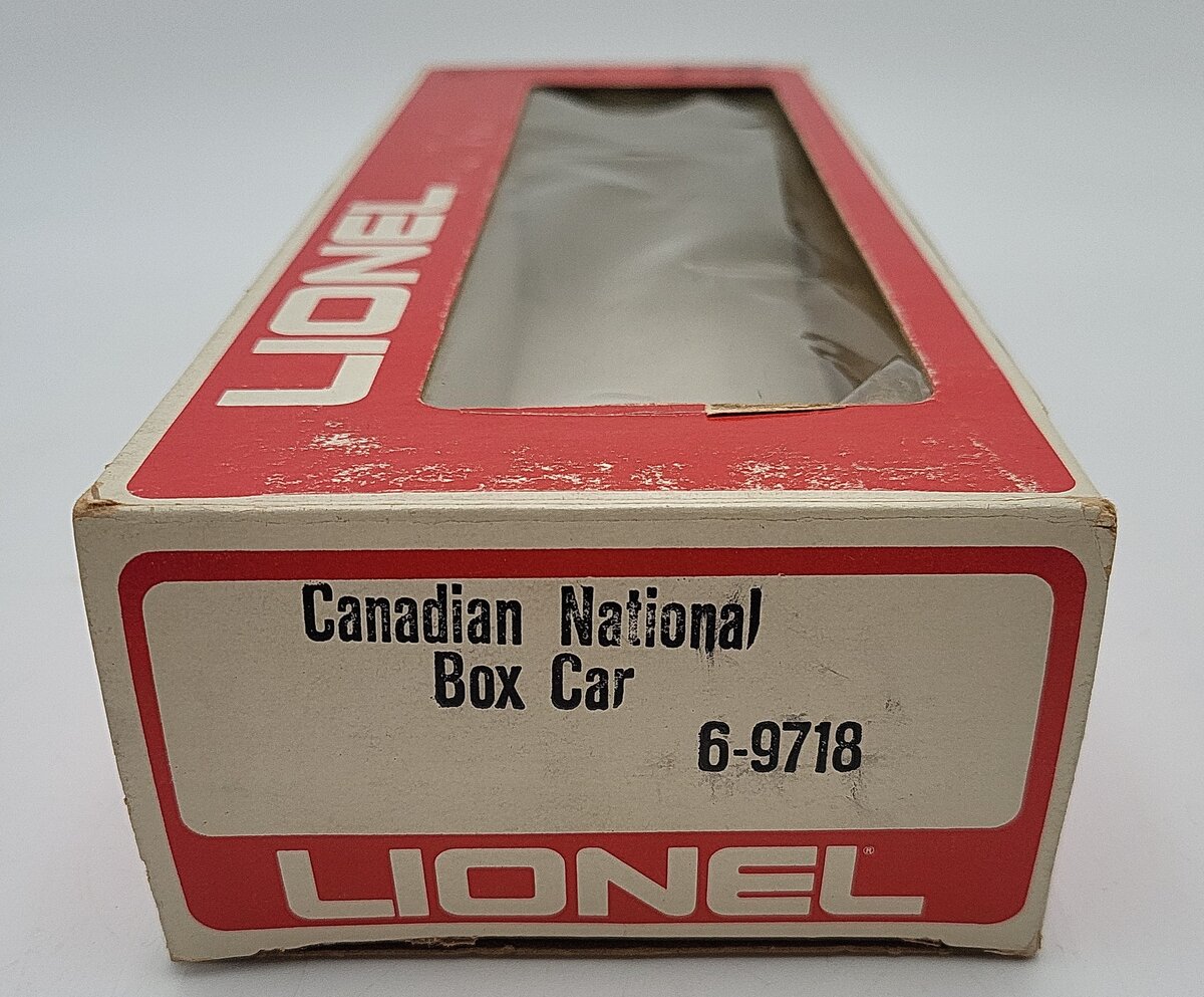 Lionel 6-9718 O Canadian National Box Car #9718 EX/Box