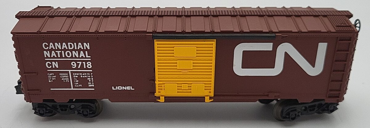 Lionel 6-9718 O Canadian National Box Car #9718 EX/Box