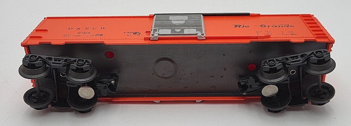 Lionel 6-9705 O Gauge Denver & Rio Grande Western Box Car VG