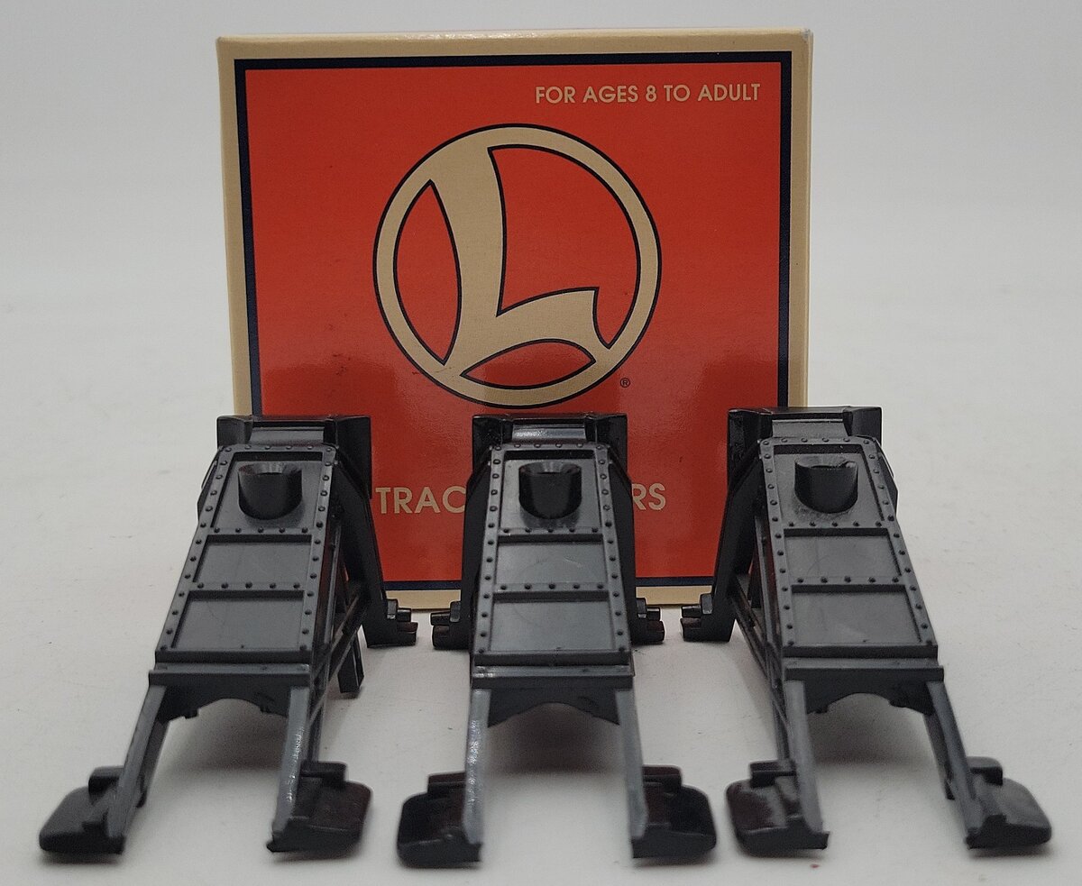 Lionel 6-12717 O and 027 Gauge Authentic Track Bumpers (Set of 3) LN/Box