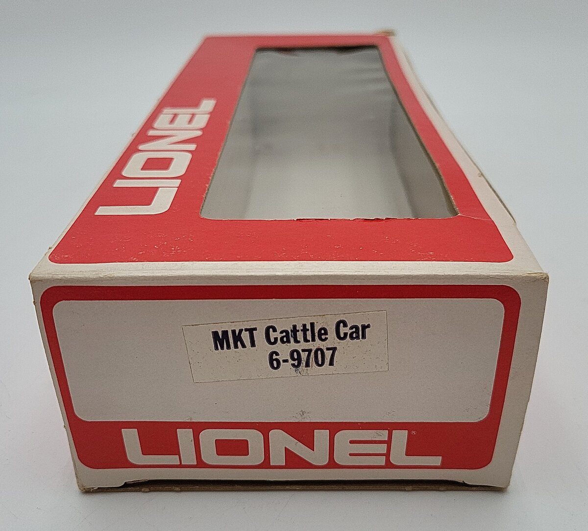 Lionel 6-9707 O Gauge Missouri, Kansas and Texas Cattle Car EX/Box