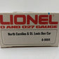 Lionel 6-9464 O Gauge Nashville, Chattanooga and St. Louis Railway Boxcar VG/Box