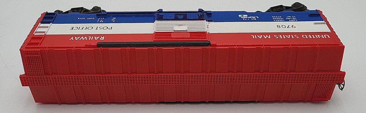 Lionel 6-9708 O Gauge United States Mail Boxcar VG/Box