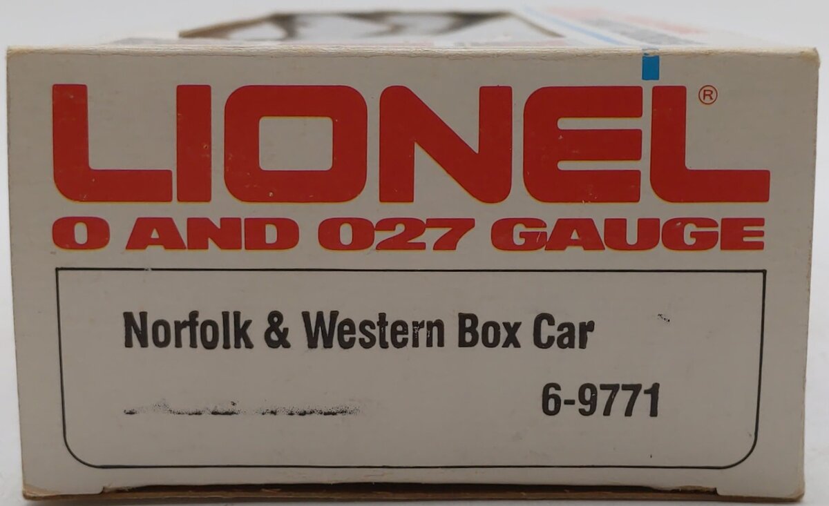 Lionel 6-9771 O Gauge Norfolk and Western Boxcar LN/Box