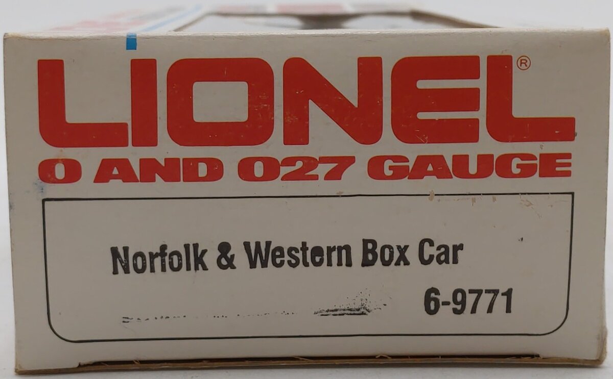 Lionel 6-9771 O Gauge Norfolk and Western Boxcar LN/Box