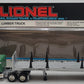Lionel 6-12806 O Gauge Lionelville Lumber Inc Tractor Trailer Truck EX/Box