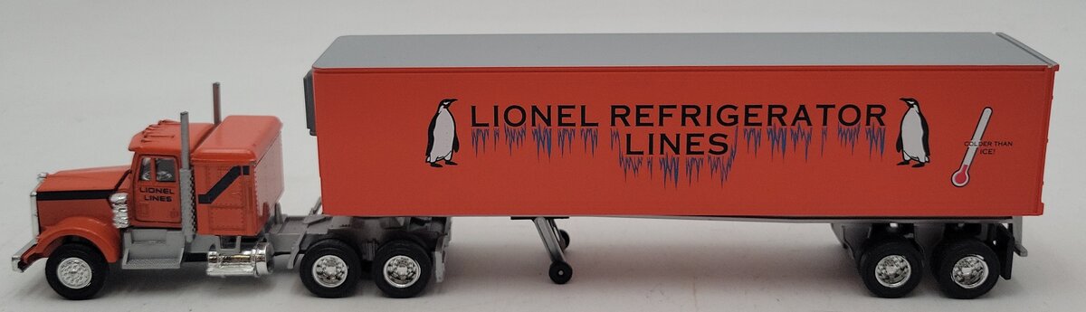Lionel 6-12891 O Gauge Lionel Lines Refrigerator Tractor And Trailer EX/Box