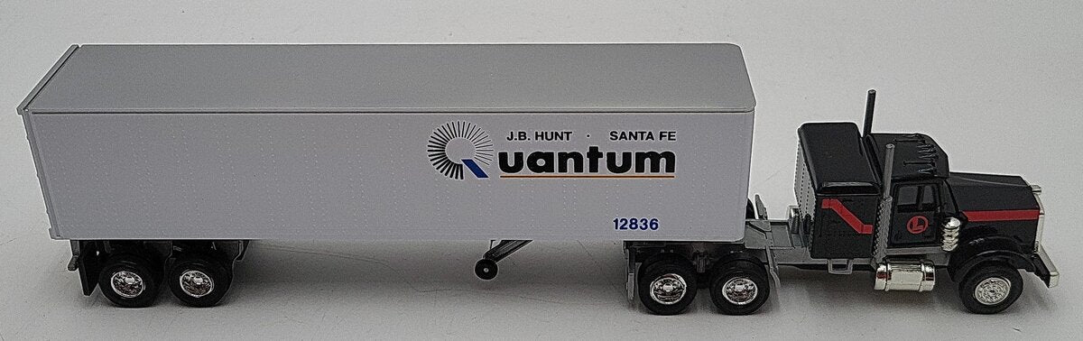 Lionel 6-12836 O Gauge Santa Fe Quantum Tractor & Trailer EX/Box