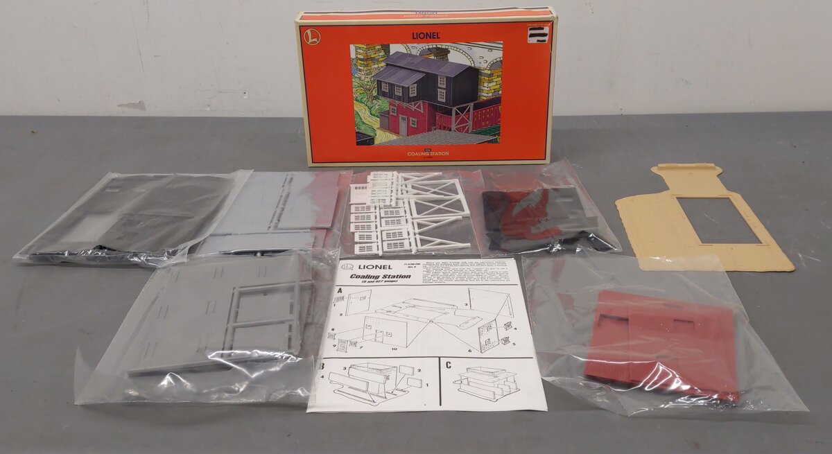 Lionel 6-12904 O And O27 Gauge Coaling Station Building Kit EX/Box