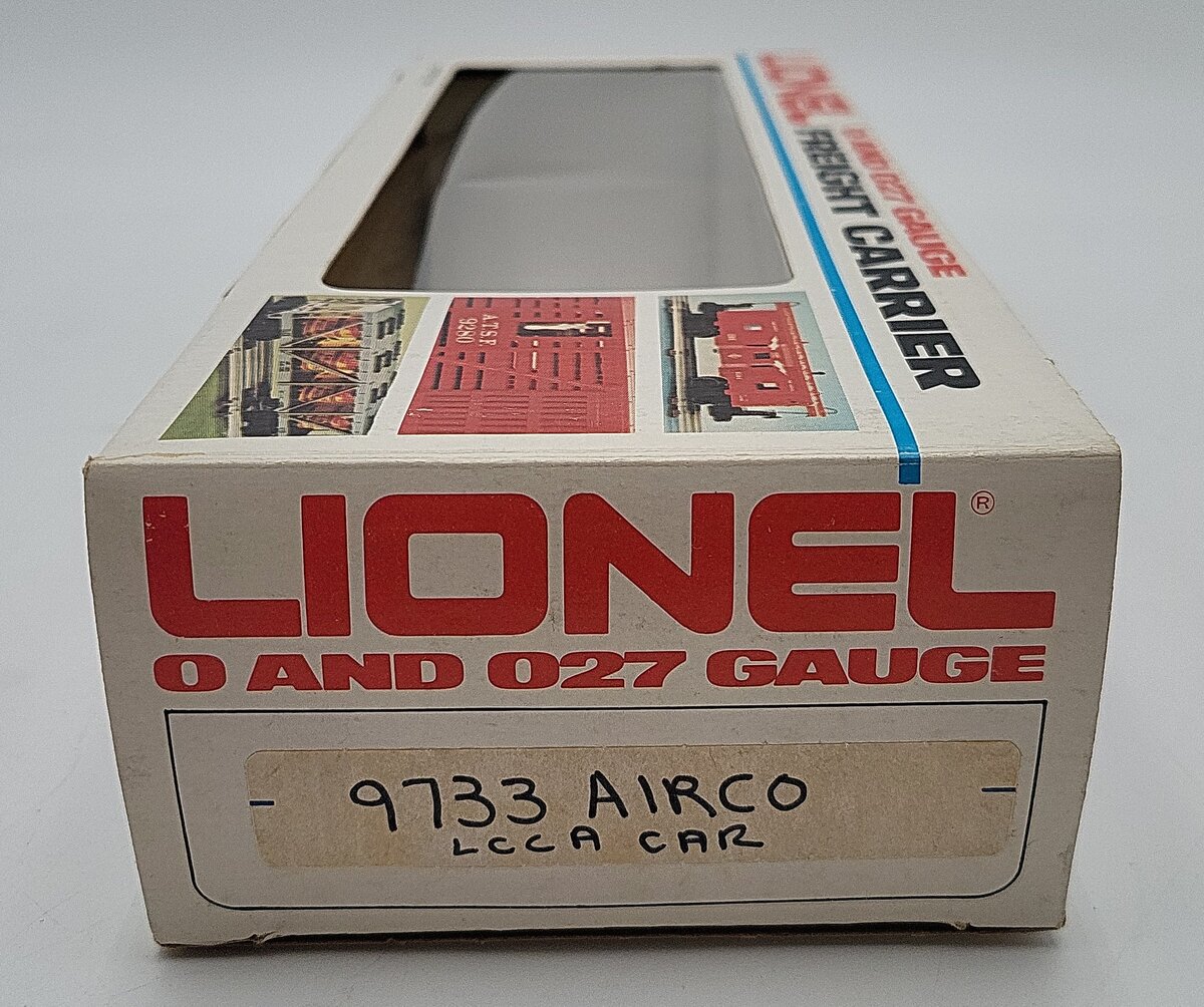 Lionel 6-9733 O Gauge Airco LCCA Boxcar with Tank EX/Box