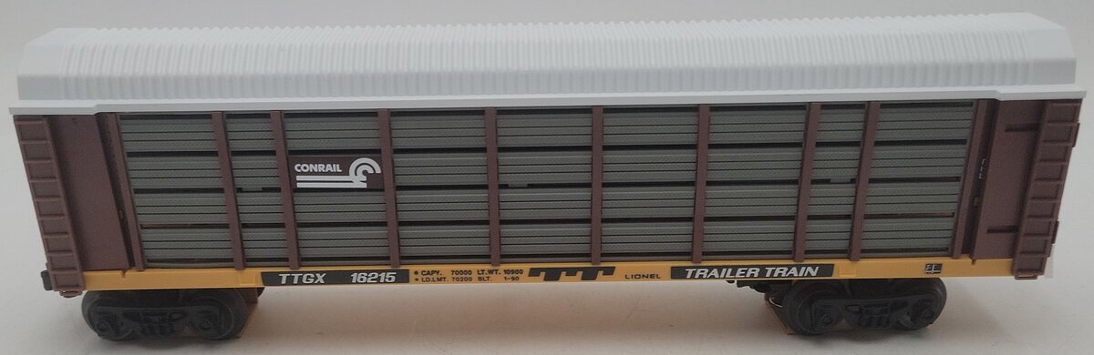 Lionel 6-16215 O Gauge Conrail Two Tier Auto Carrier EX/Box