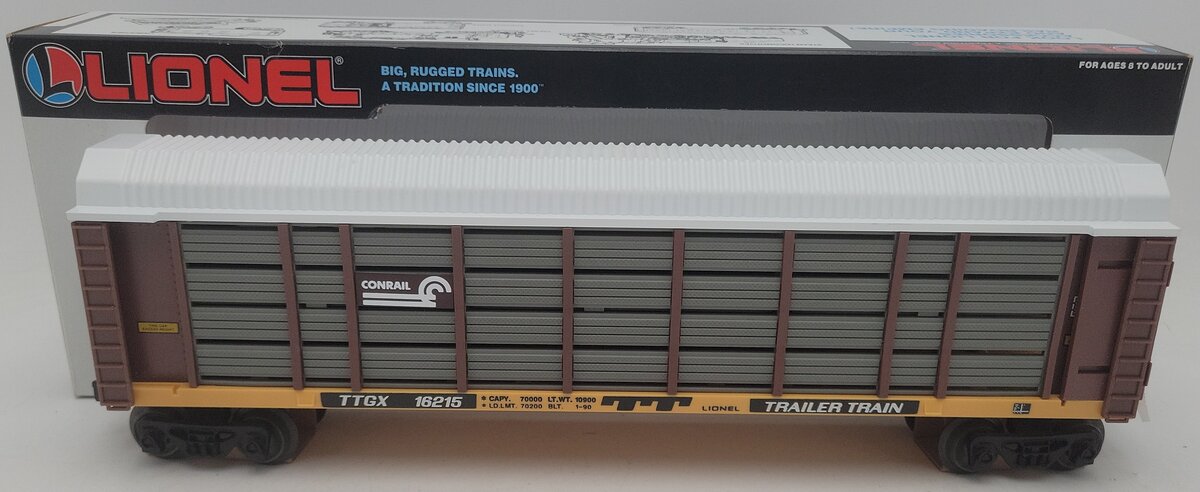 Lionel 6-16215 O Gauge Conrail Two Tier Auto Carrier EX/Box