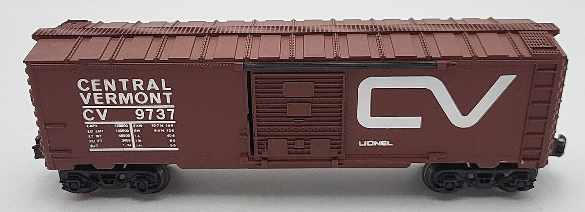 Lionel 6-9737 O Gauge Central Vermont Boxcar LN/Box
