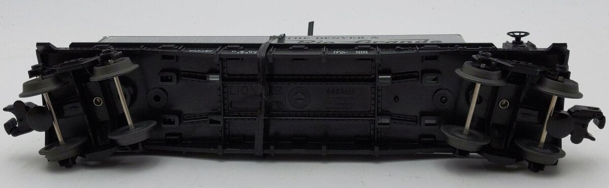 Lionel 6-16374 O Gauge Denver & Rio Grande Western Flatcar with Trailer EX/Box