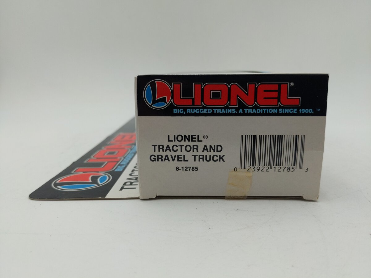 Lionel 6-12785 O Gauge Lionel Gravel Company Tractor & Gravel Truck EX/Box