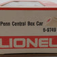Lionel 6-9749 O Gauge Penn Central Boxcar #9749 EX/Box