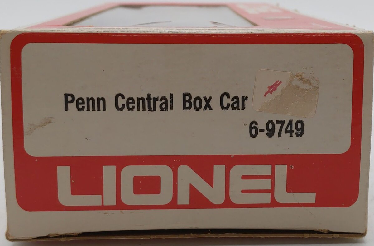 Lionel 6-9749 O Gauge Penn Central Boxcar #9749 EX/Box