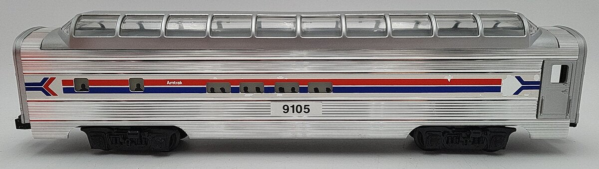 Lionel 6-19105 O Gauge Amtrak Full Vista Dome Car #9105 EX/Box