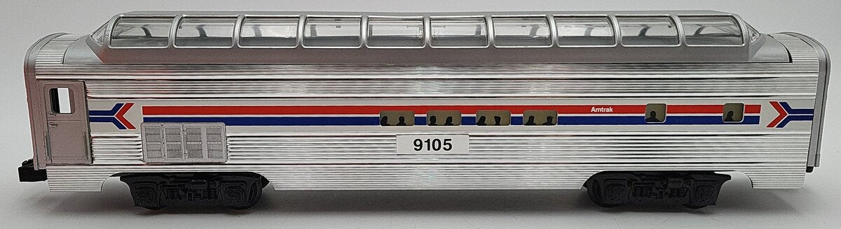 Lionel 6-19105 O Gauge Amtrak Full Vista Dome Car #9105 EX/Box