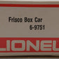 Lionel 6-9751 O Gauge Frisco Boxcar EX/Box