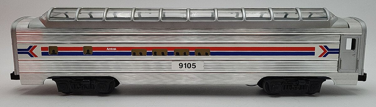 Lionel 6-19105 O Gauge Amtrak Full Vista Dome Car #9105 EX/Box