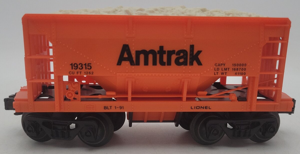 Lionel 6-19315 O Gauge Amtrak Ore Car w/ Ore Load EX/Box
