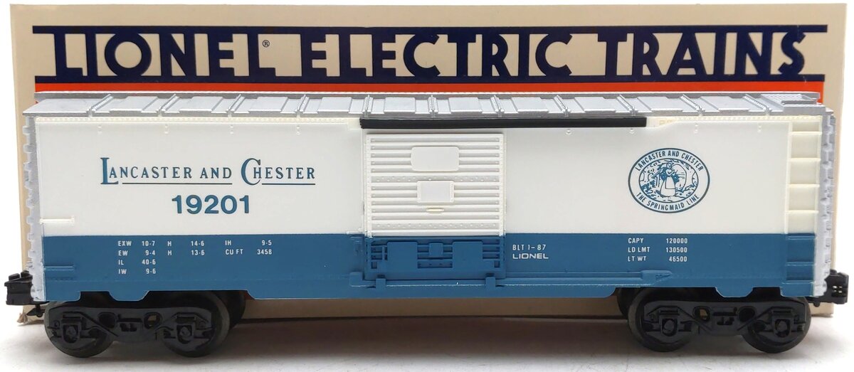 Lionel 6-19201 O Gauge Lancaster & Chester Boxcar #19201 EX/Box