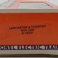 Lionel 6-19201 O Gauge Lancaster & Chester Boxcar #19201 EX/Box