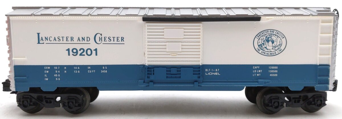 Lionel 6-19201 O Gauge Lancaster & Chester Boxcar #19201 EX/Box