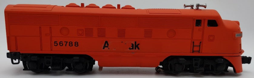 Lionel O Gauge Amtrak M.O.W. F3 Diesel Engine #56788 (Custom) VG