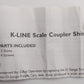 K-Line K761-1912 O Gauge REA Express Service Steel-Sided Reefer #7203 EX/Box