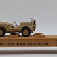 K-Line K691-8032 O Gauge Iraqi Freedom Operating Searchlight w/ 2 Jeeps #3333 EX/Box