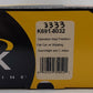 K-Line K691-8032 O Gauge Iraqi Freedom Operating Searchlight w/ 2 Jeeps #3333 EX/Box