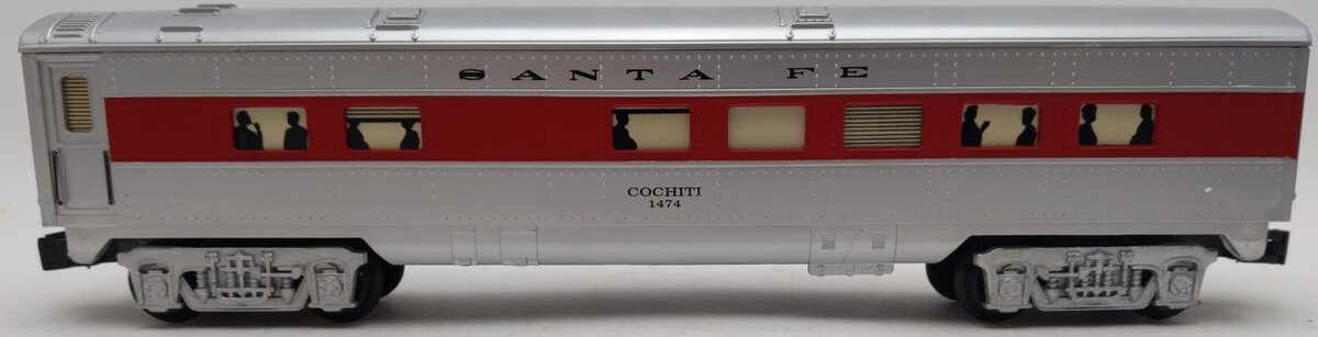 K-Line K1474 O Santa Fe "Cochiti" Streamliner Diner Car #1474 EX/Box