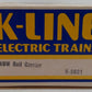 K-Line K6621 O Gauge MOW Rail Carrier Car w/Rails EX/Box