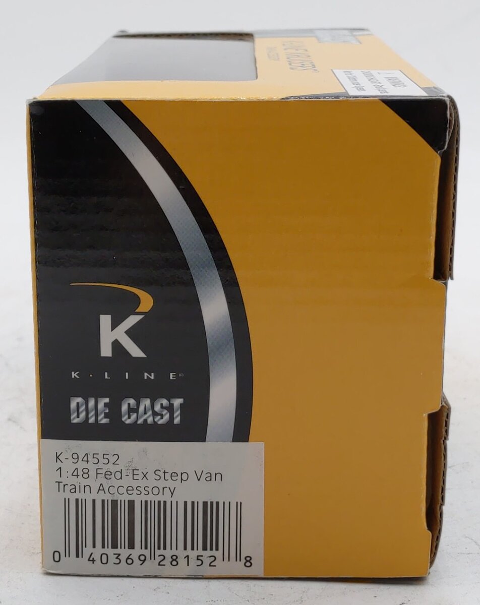 K-Line K94552 1:48 Scale Diecast Kruisers Fed-Ex Step Van EX/Box
