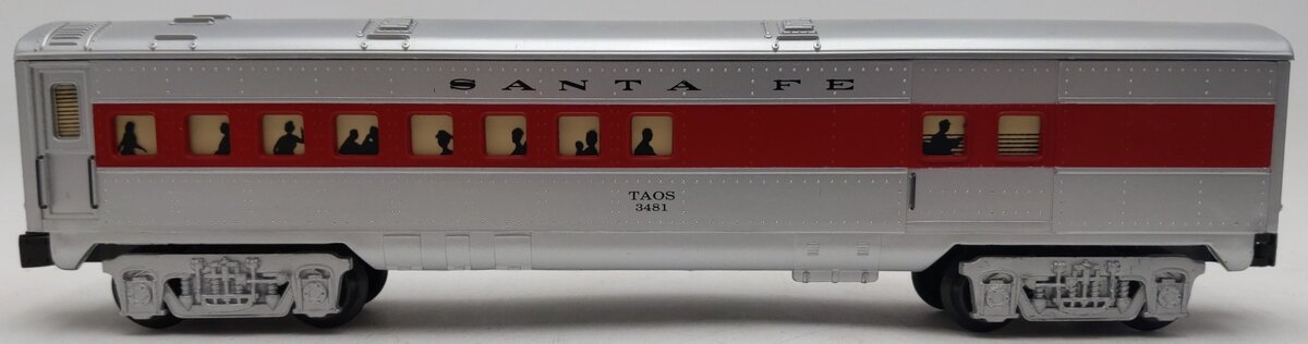 K-Line K4530-3481 O Santa Fe "Taos" 12.5" Streamliner Baggage Car #3481 EX/Box