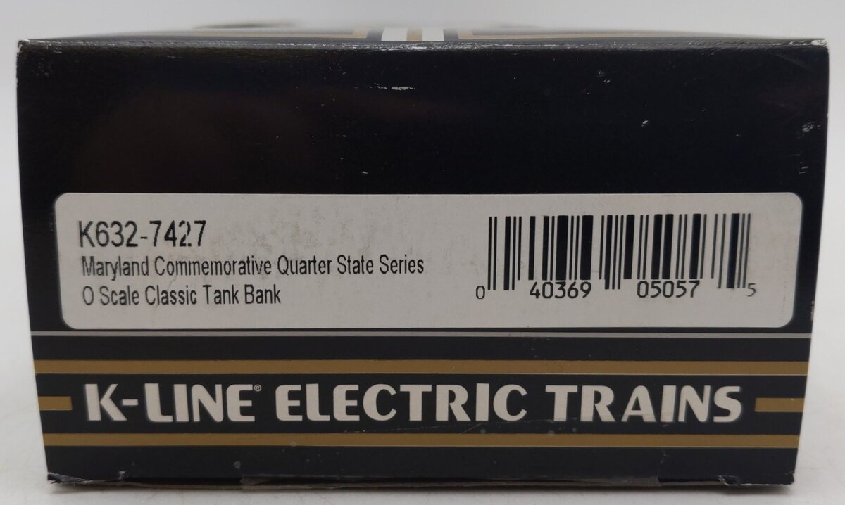 K-Line K632-7427 Maryland Commemorative Quarter State Tank Car #6327427 EX/Box