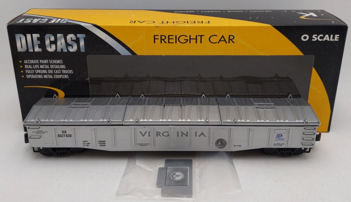 K-Line K652-7430 Virginia Quarter Gondola Car EX/Box