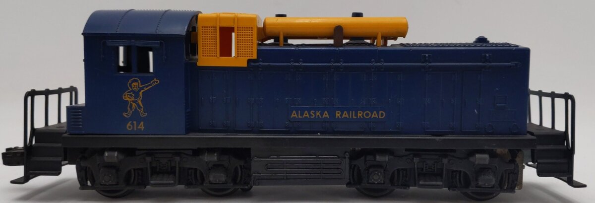 Lionel 614 Vintage O Alaska Railroad EMD NW-2 Diesel Switcher VG