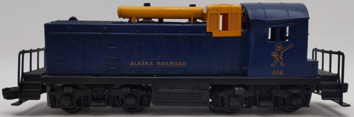 Lionel 614 Vintage O Alaska Railroad EMD NW-2 Diesel Switcher VG