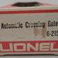 Lionel 6-2152 O Automatic Crossing Gate EX/Box