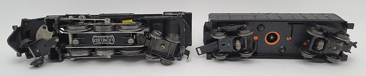 Lionel 2037 Vintage O 2-6-4 Diecast Steam Locomotive and 6026W Tender VG